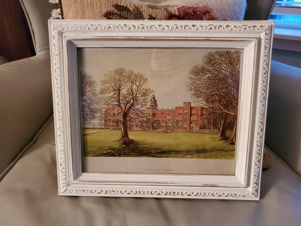 How To Makeover A Frame From Goodwill Victorian Lane Farms