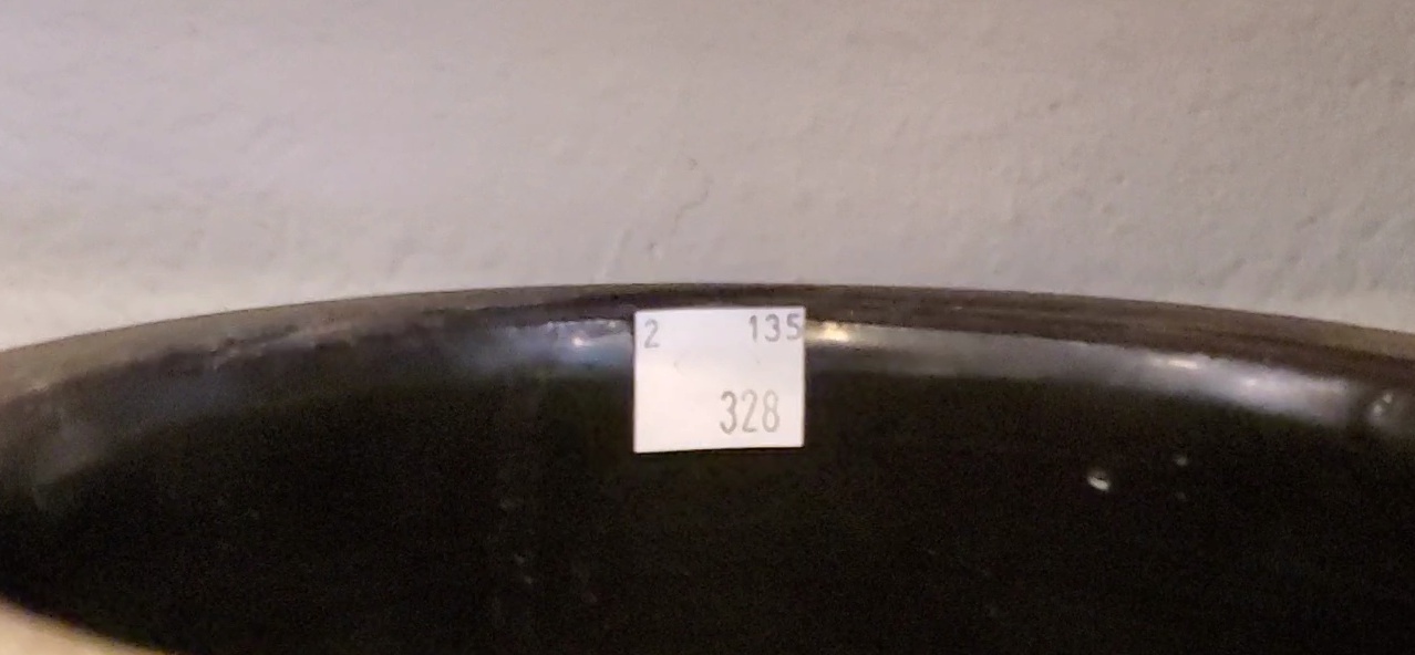 Price of an antique crock.